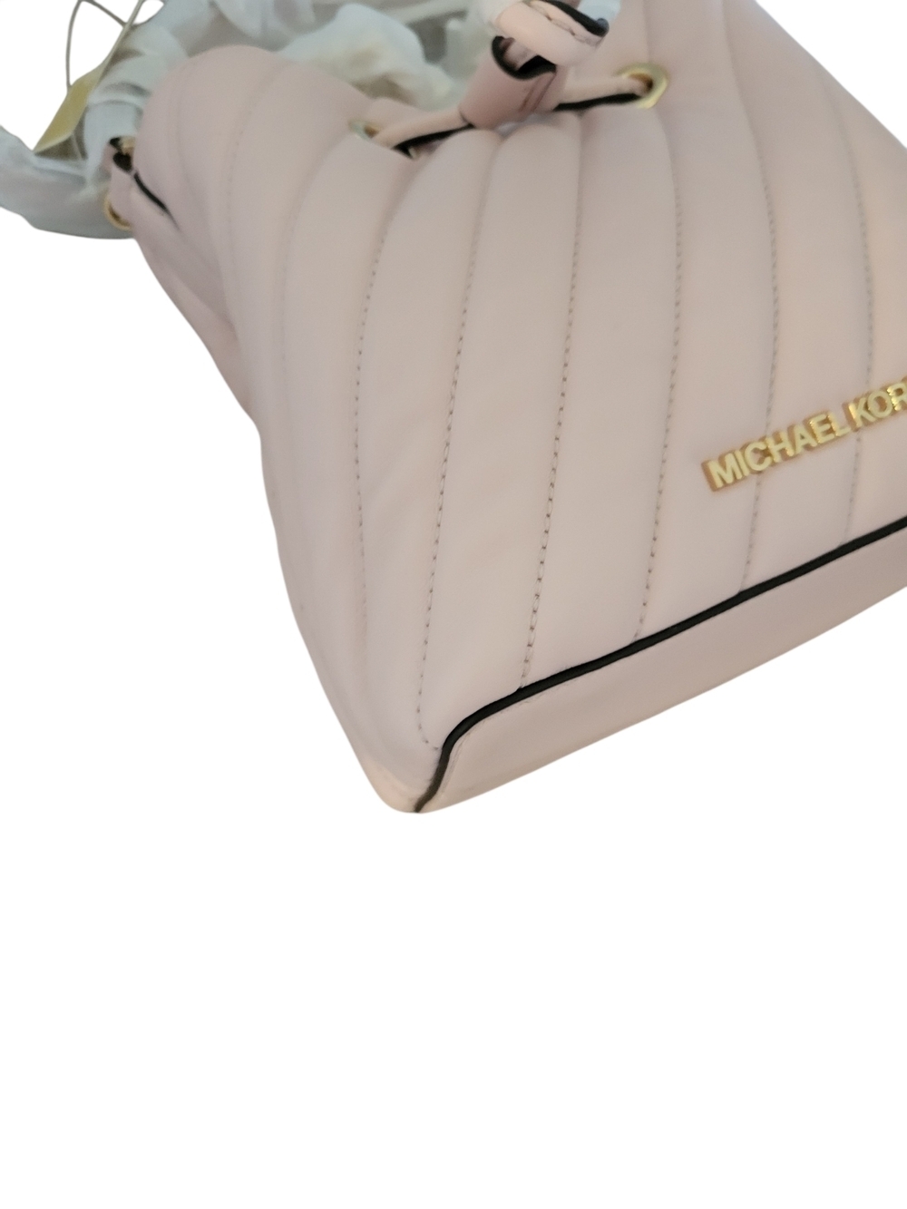 Michael Kors Suri Small Quilted Crossbody Bag in Pink - Picture 10 of 14
